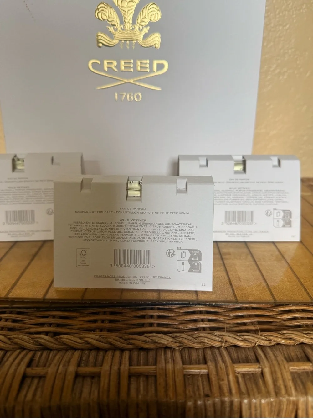 Creed Wild Vetiver x3 EDP